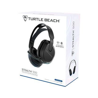 Turtle Beach Stealth 500 - Trådlöst Gaming Headset (Gen3) för PS, Switch, PC, Mobil (Svart)