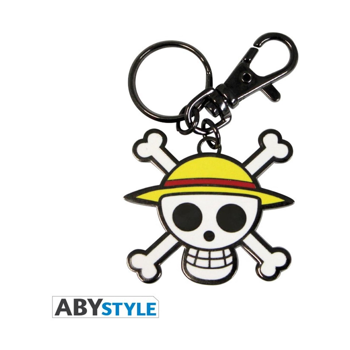 Abysse One Piece - Skull - Luffy Metall Nyckelring