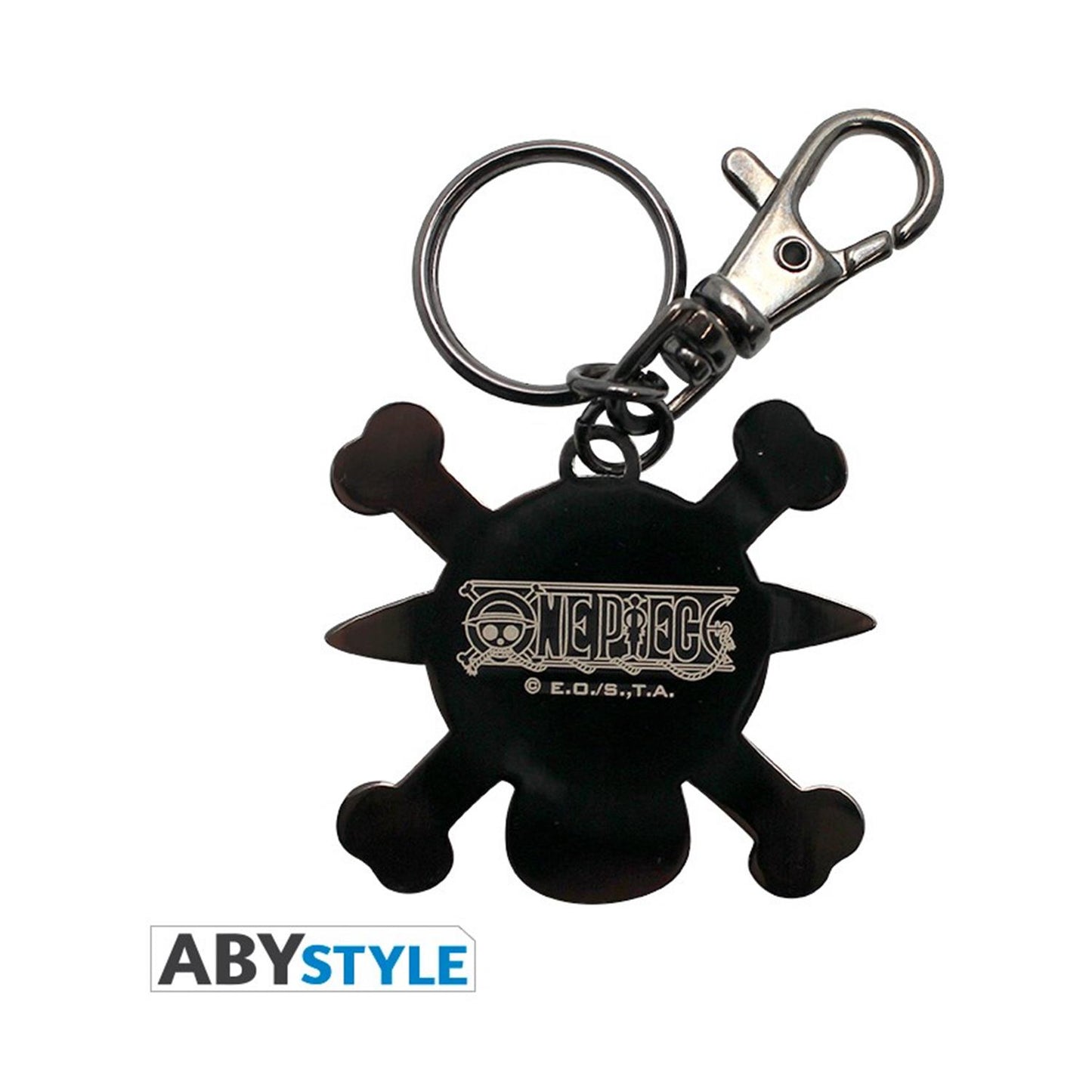 Abysse One Piece - Skull - Luffy Metall Nyckelring