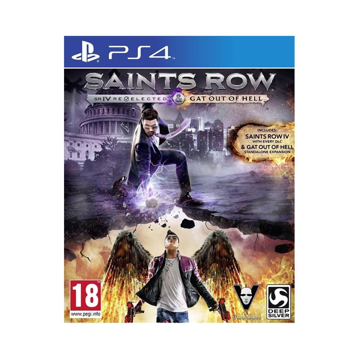 PS4 Saints Row IV: Re-Elected och Gat Out Of Hell