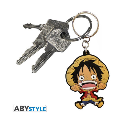 Abysse One Piece - Luffy PVC Nyckelring