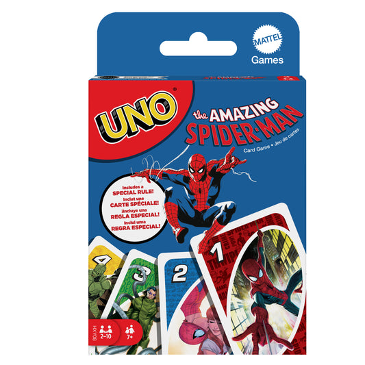 Mattel Uno: Den Fantastiska Spiderman - Kortspel