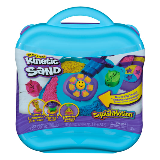 Kinetic Sand Squishmotion Set - Magisk Sand för Barn