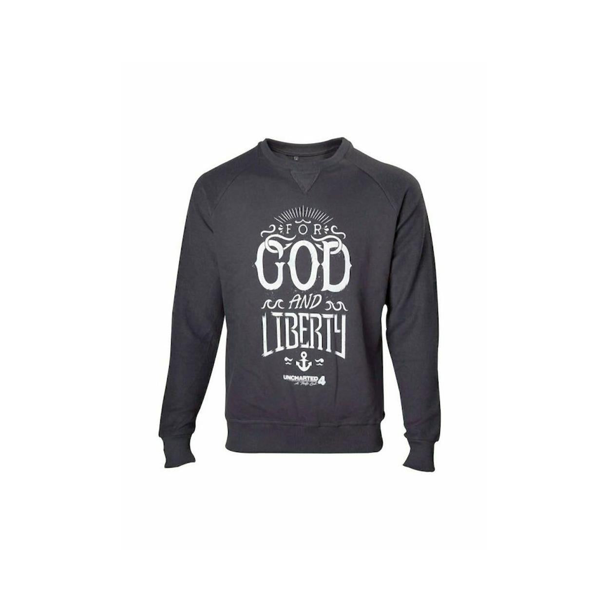 DIFUZED Uncharted 4 - For God and Liberty Sweater - Storlek M