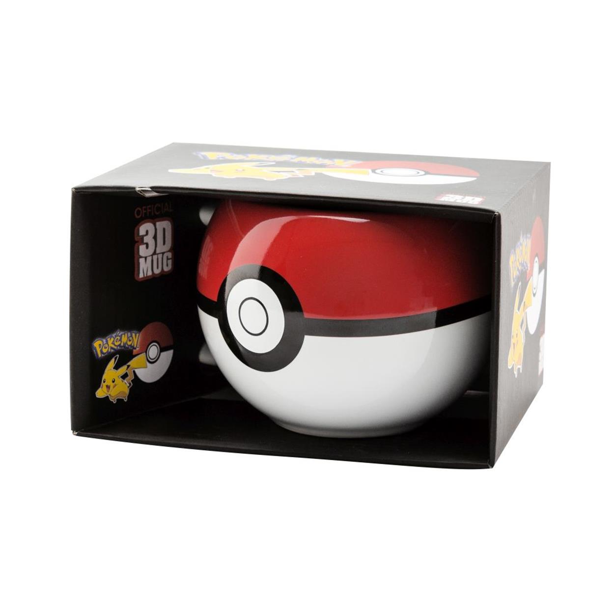 3D Pokeball Mugg (300ml) - Pokémon Samlarartikel