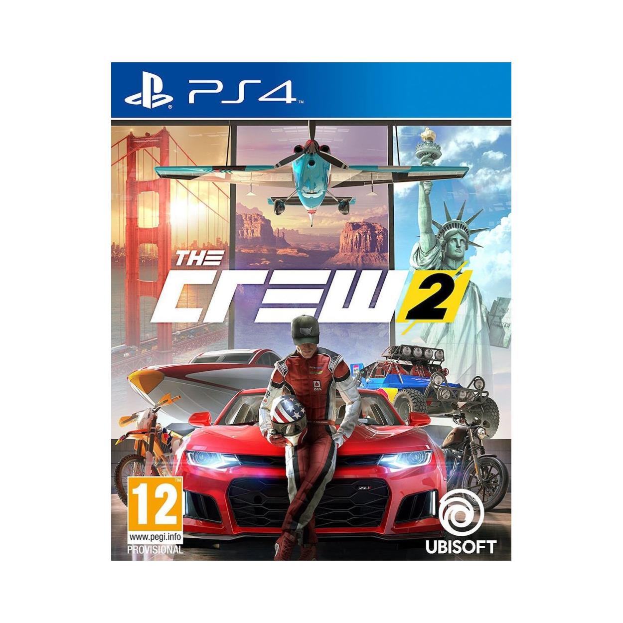 PS4 The Crew 2 - Äventyr och Racing i Öppen Värld