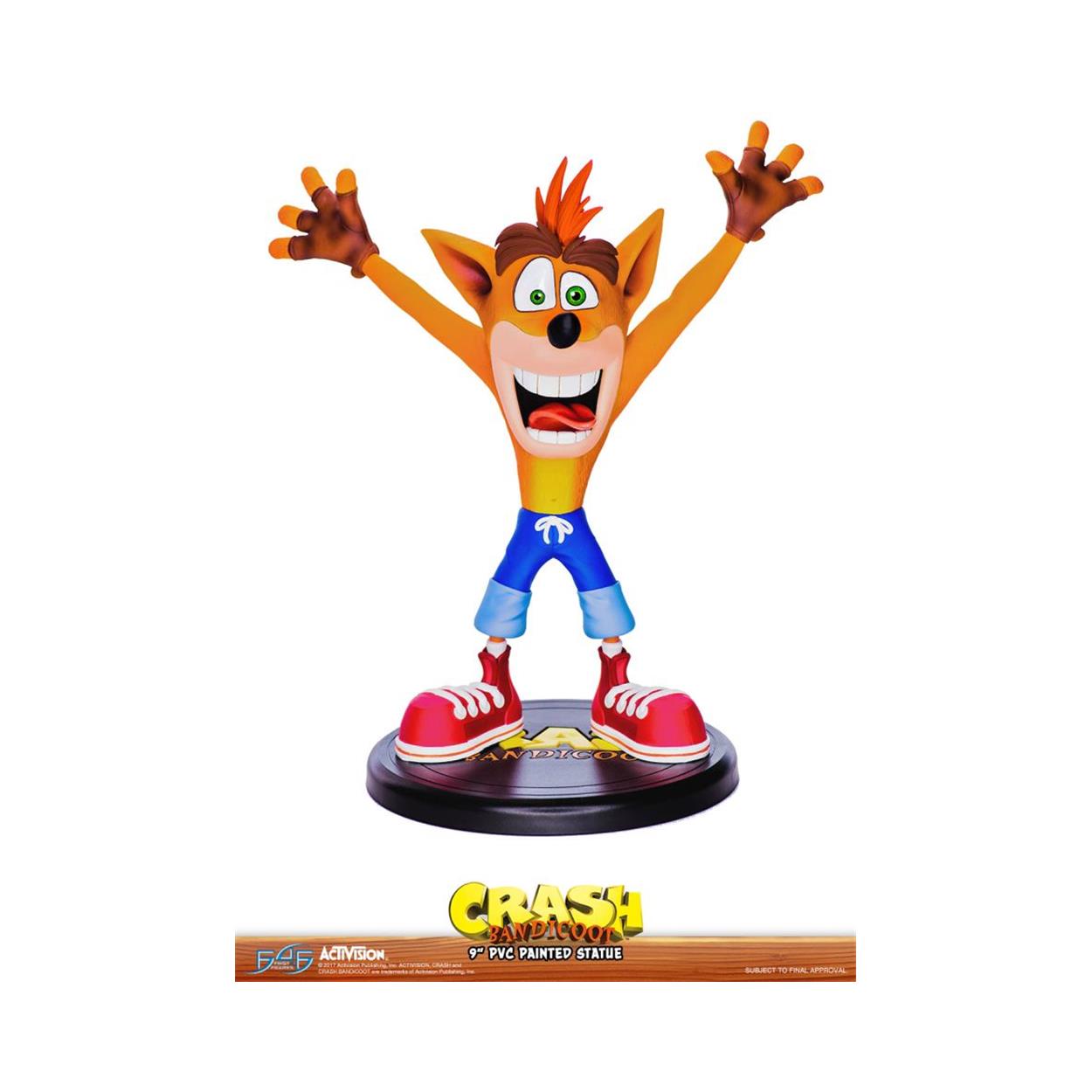 F4F Crash Bandicoot N. Sane Trilogy PVC Staty (23cm)