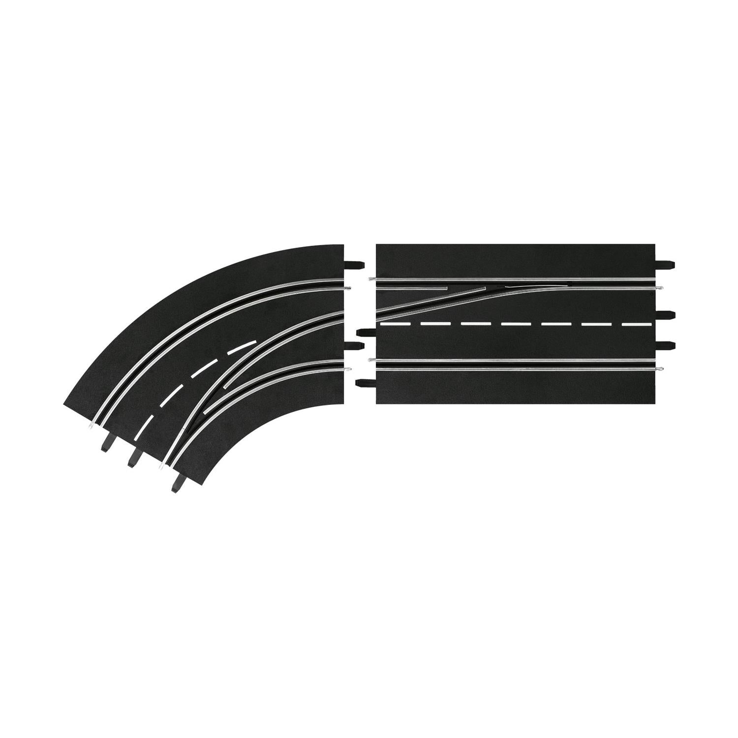 Carrera Lane Change Curve Left - Digital 124/132