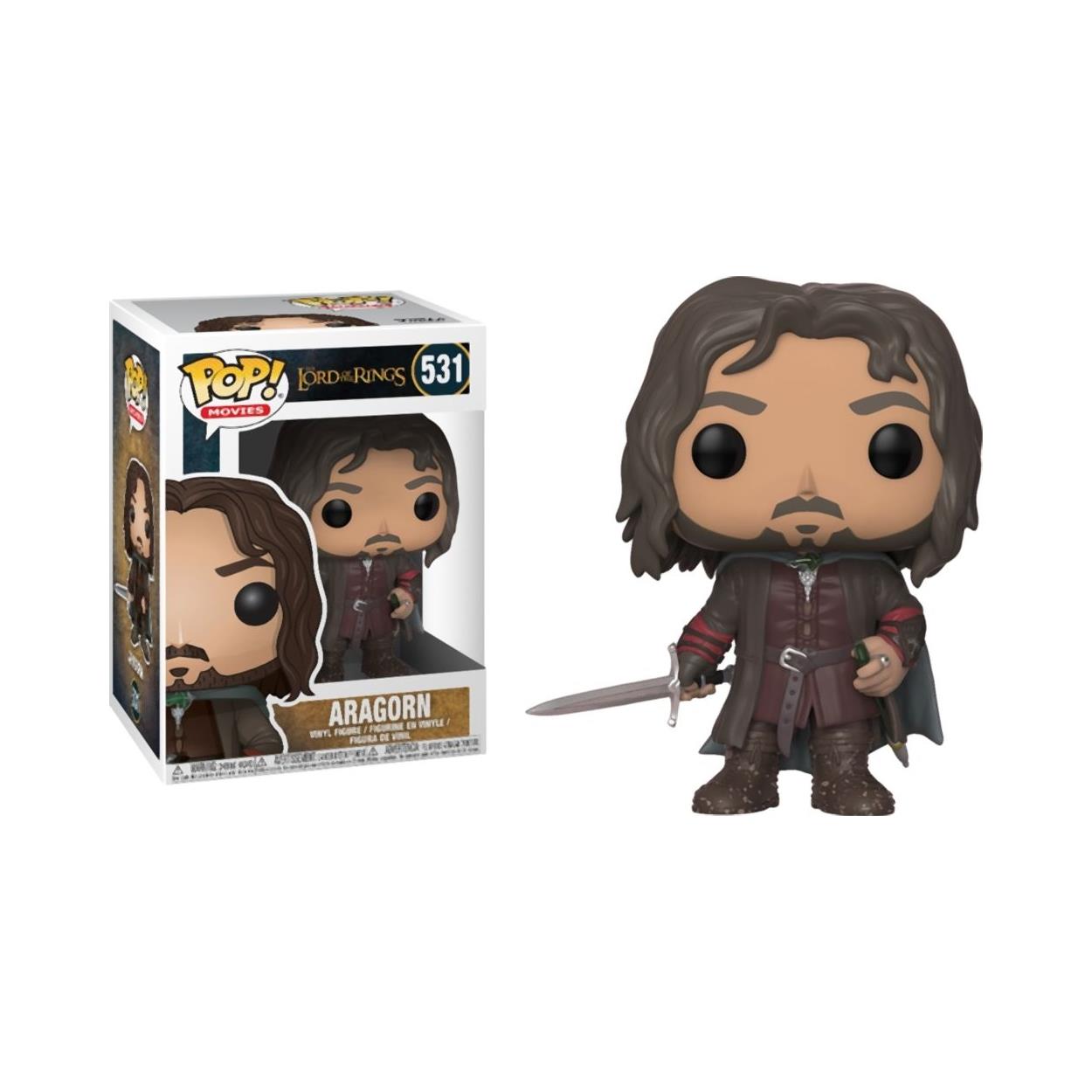 Funko Pop! Movies: The Lord of the Rings - Aragorn #531 Vinylfigur