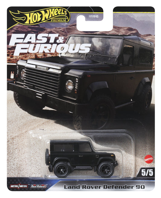 Mattel Hot Wheels Premium: Fast and Furious - Land Rover Defender 90 (HYP74)