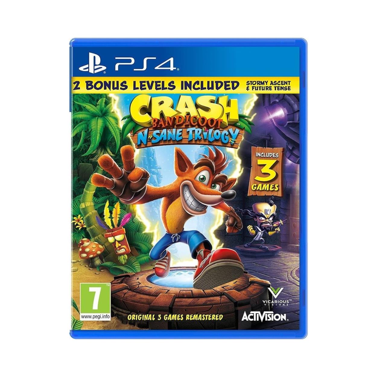 PS4 Crash Bandicoot N. Sane Trilogy 2.0