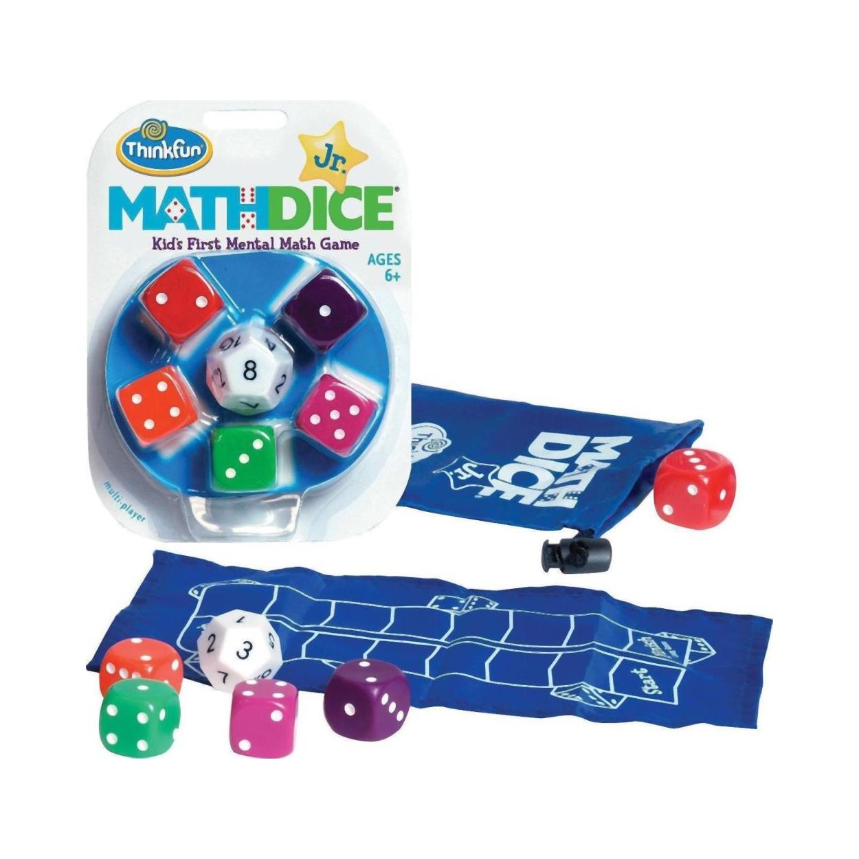 ThinkFun Math: Tärningar Jr. Spel