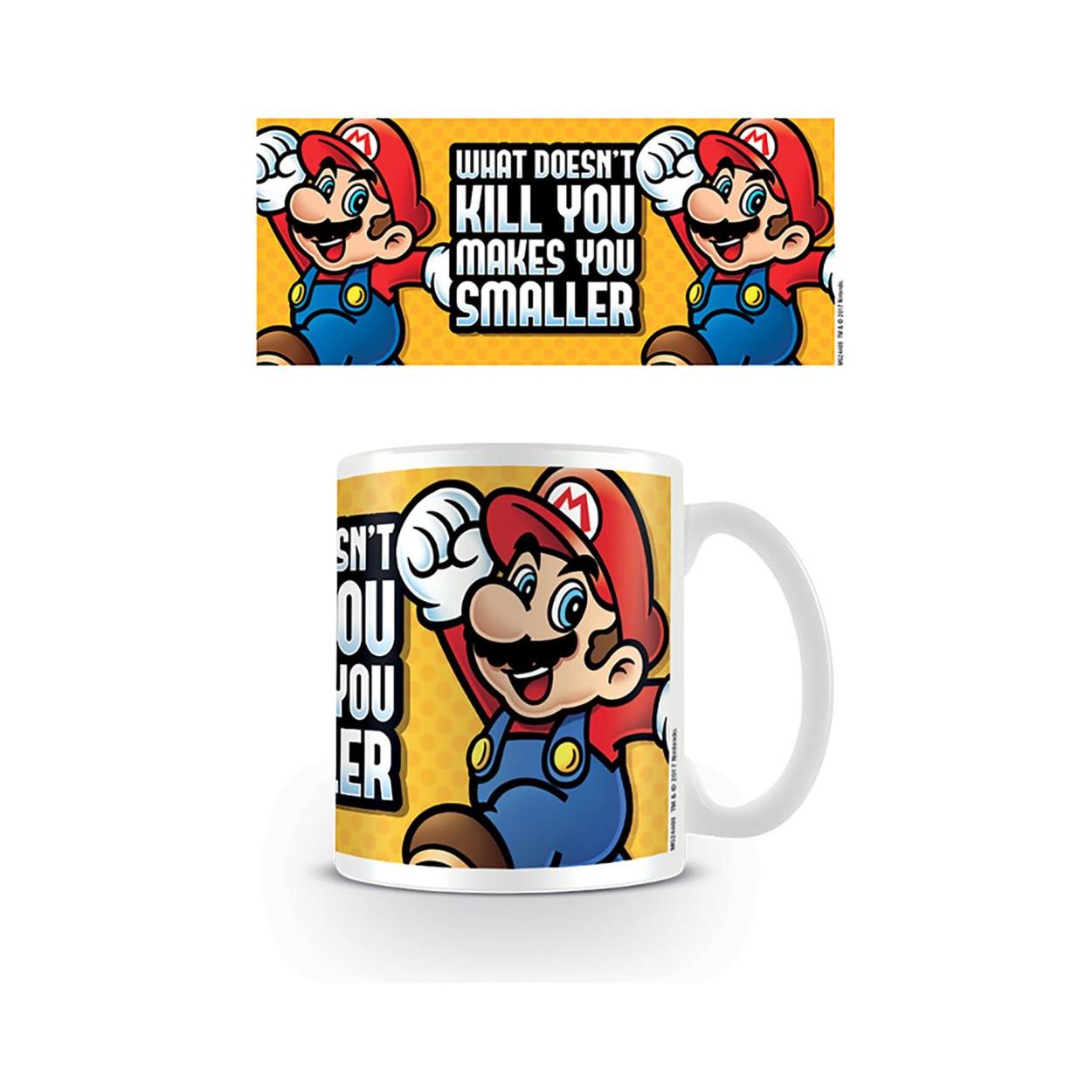 Pyramid Nintendo - Super Mario Makes You Smaller Kaffe Mugg (315ml)