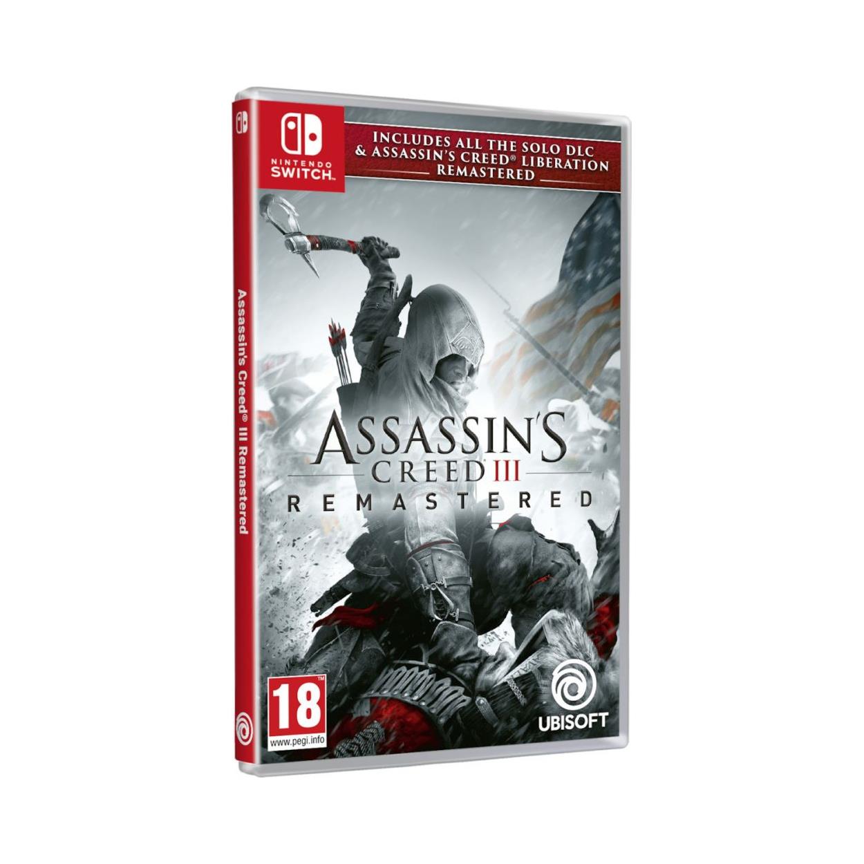 NSW Assassin's Creed III Remastered + Liberation Remastered