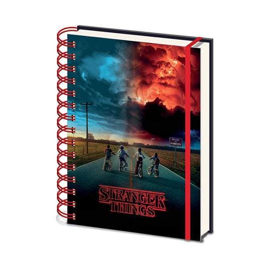 Pyramid Stranger Things - Mind Flayer 3D A5 Wiro Notebook