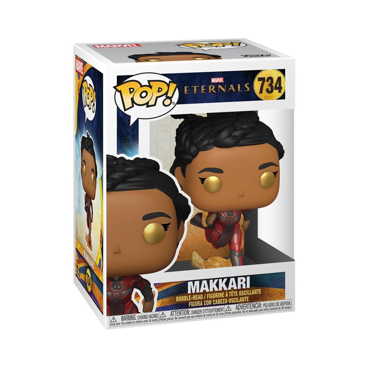 Funko POP! Marvel: Eternals - Makkari #734 Bobble-Head Vinyl Figur