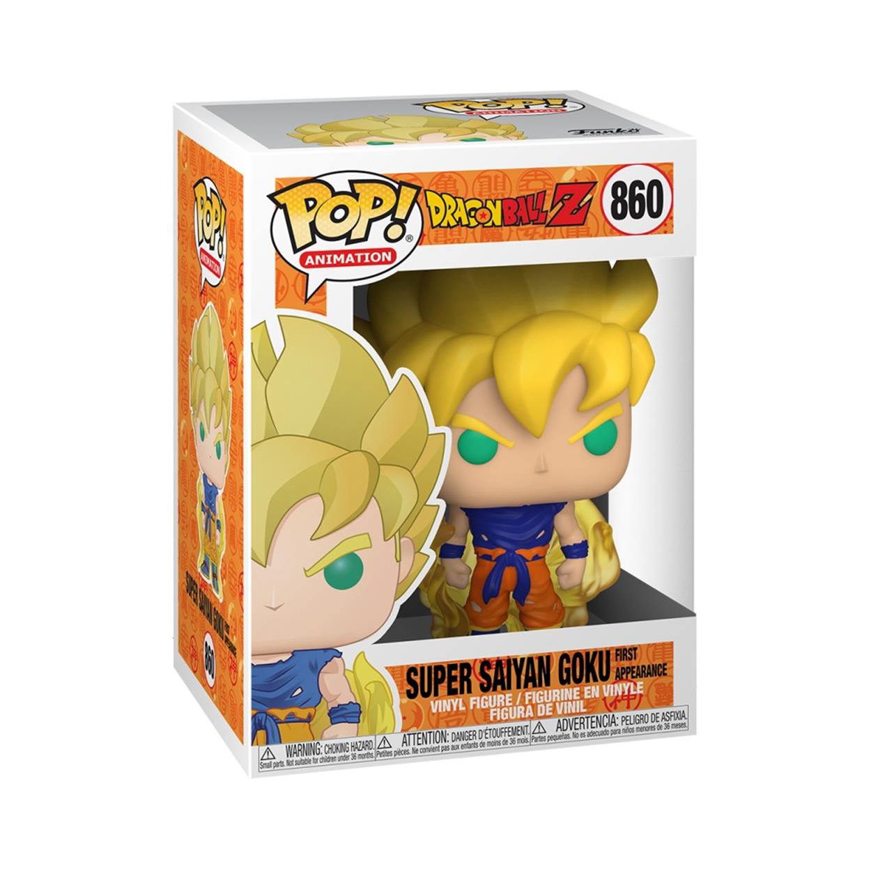 Funko Pop! Dragon Ball Z Super Saiyan Goku #860 Vinyl Figur