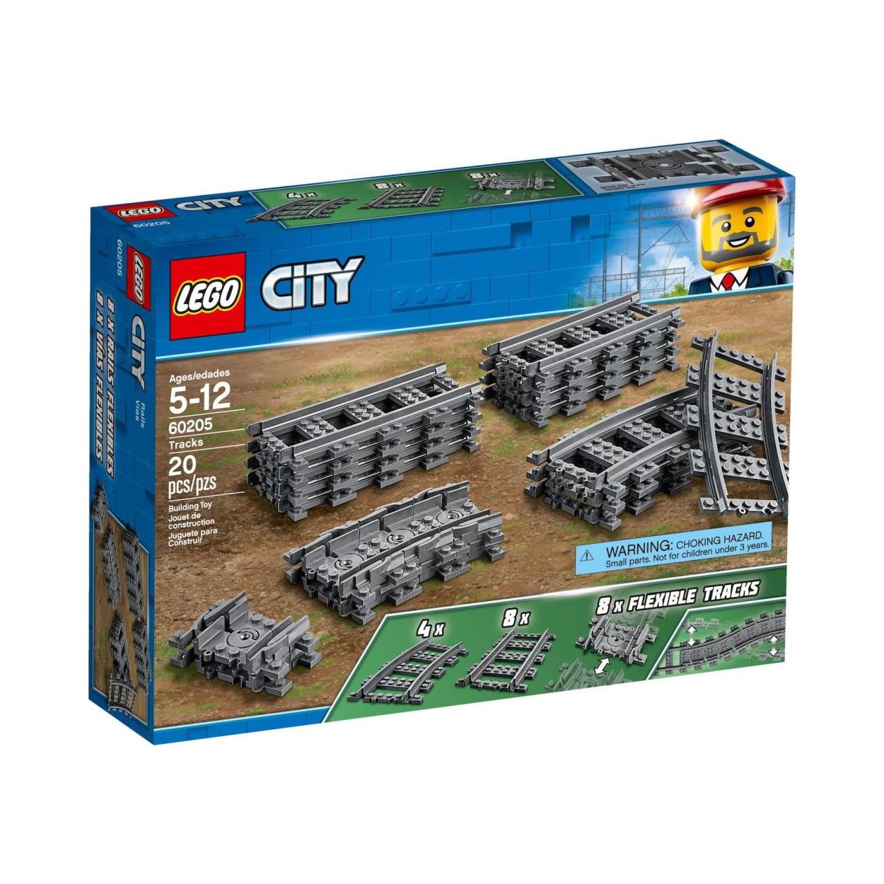 LEGO® City Tåg: Spår (60205)