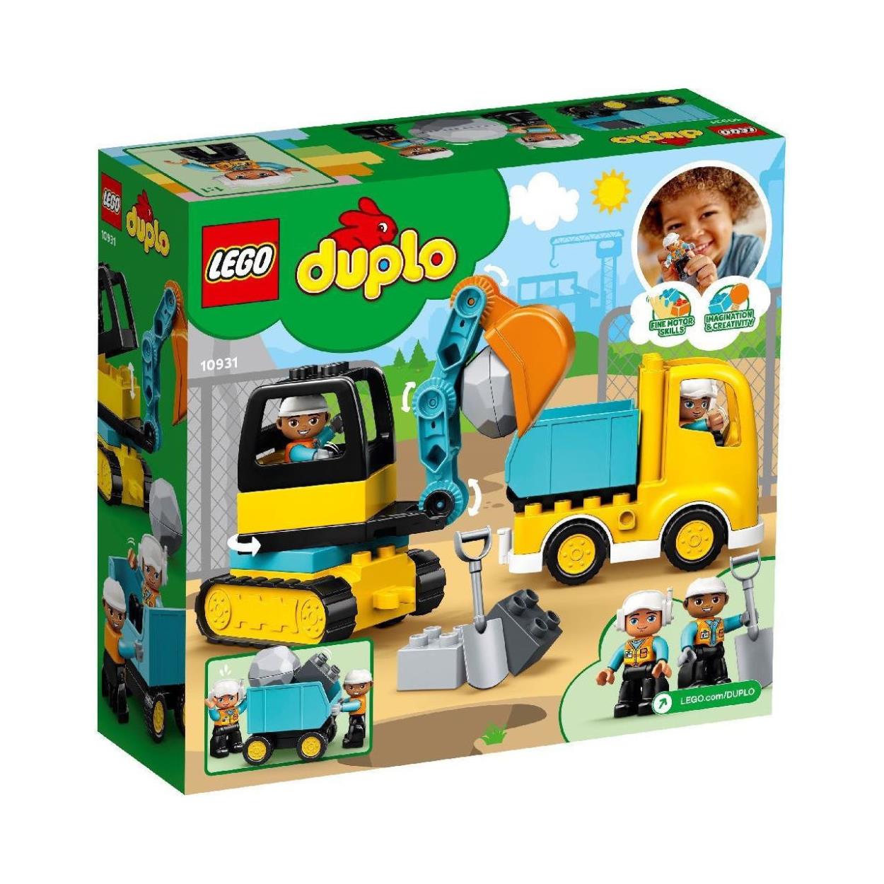 LEGO® DUPLO® Town: Lastbil och Grävmaskin (10931)