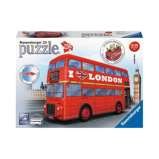 Ravensburger 3D Pussel: London Buss (216 delar)