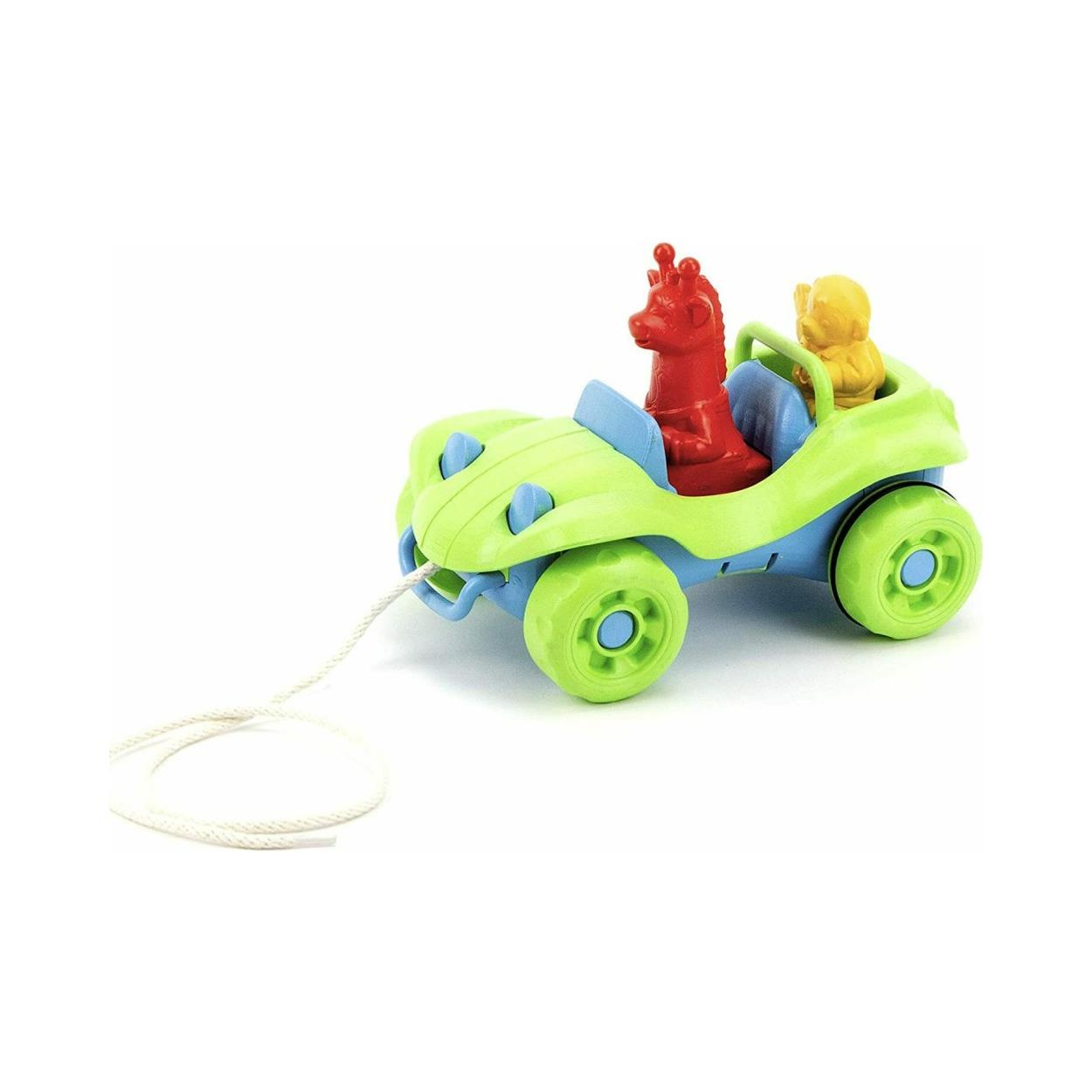 Grön Lektoy: Dune Buggy Dragleksak - Grön