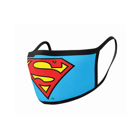 Pyramid DC: Superman (Logo) Mask - 2-Pack Ansiktsmasker