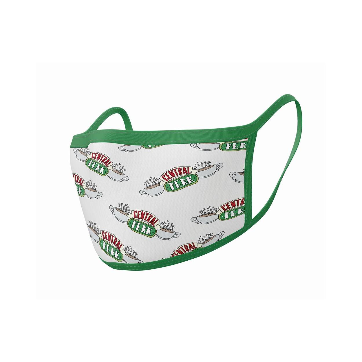 Pyramid Friends - Central Perk Logos Ansiktsmasker x2