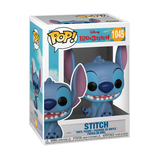 Funko Pop! Disney: Lilo och Stitch - Stitch (Leende Sittande) #1045