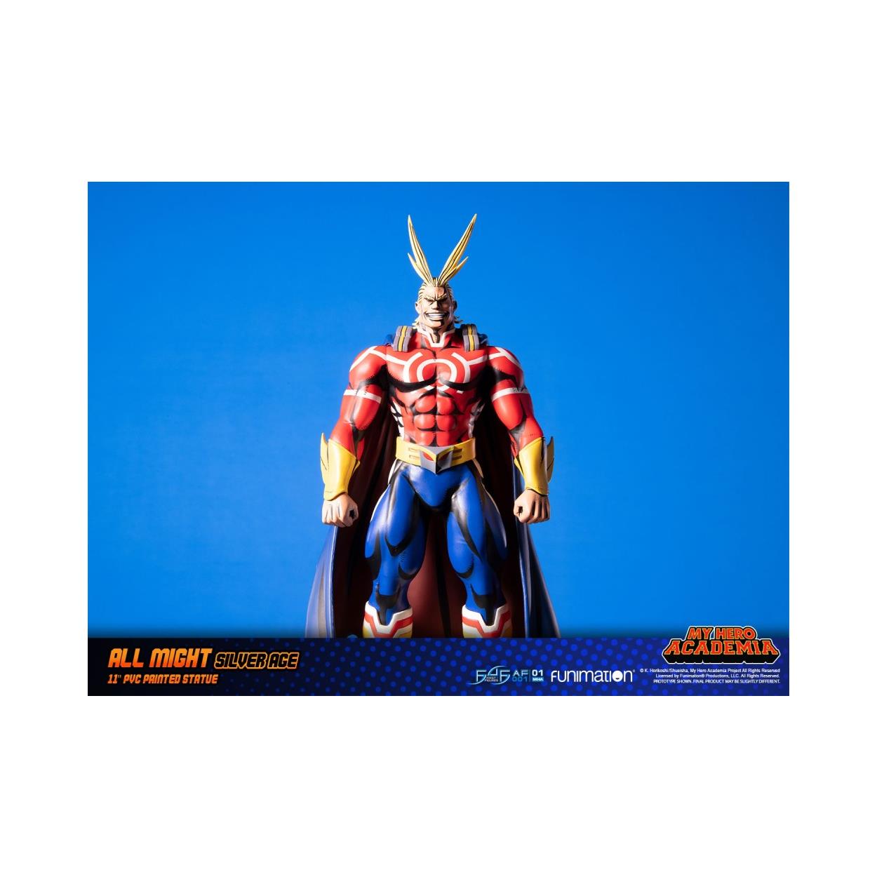 F4F My Hero Academia – All Might: Silver Age PVC Staty (28cm)