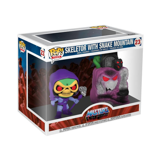 Funko Pop! Town: Masters of the Universe - Skeletor med Snake Mountain #23 Vinylfigur