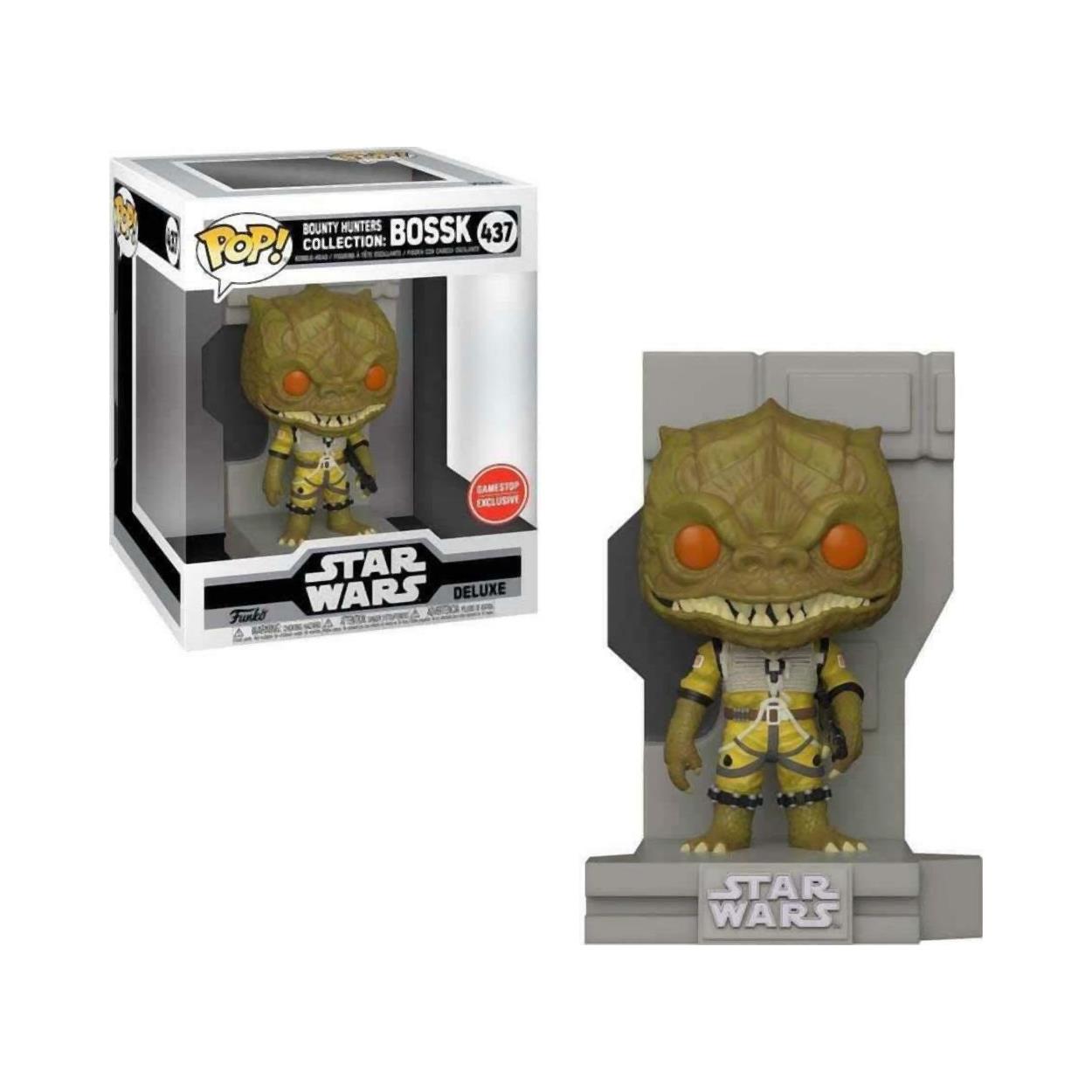 Funko Pop! Deluxe: Star Wars Bounty Hunters Collection - Bossk (Special Edition) #437 Vinyl Figur