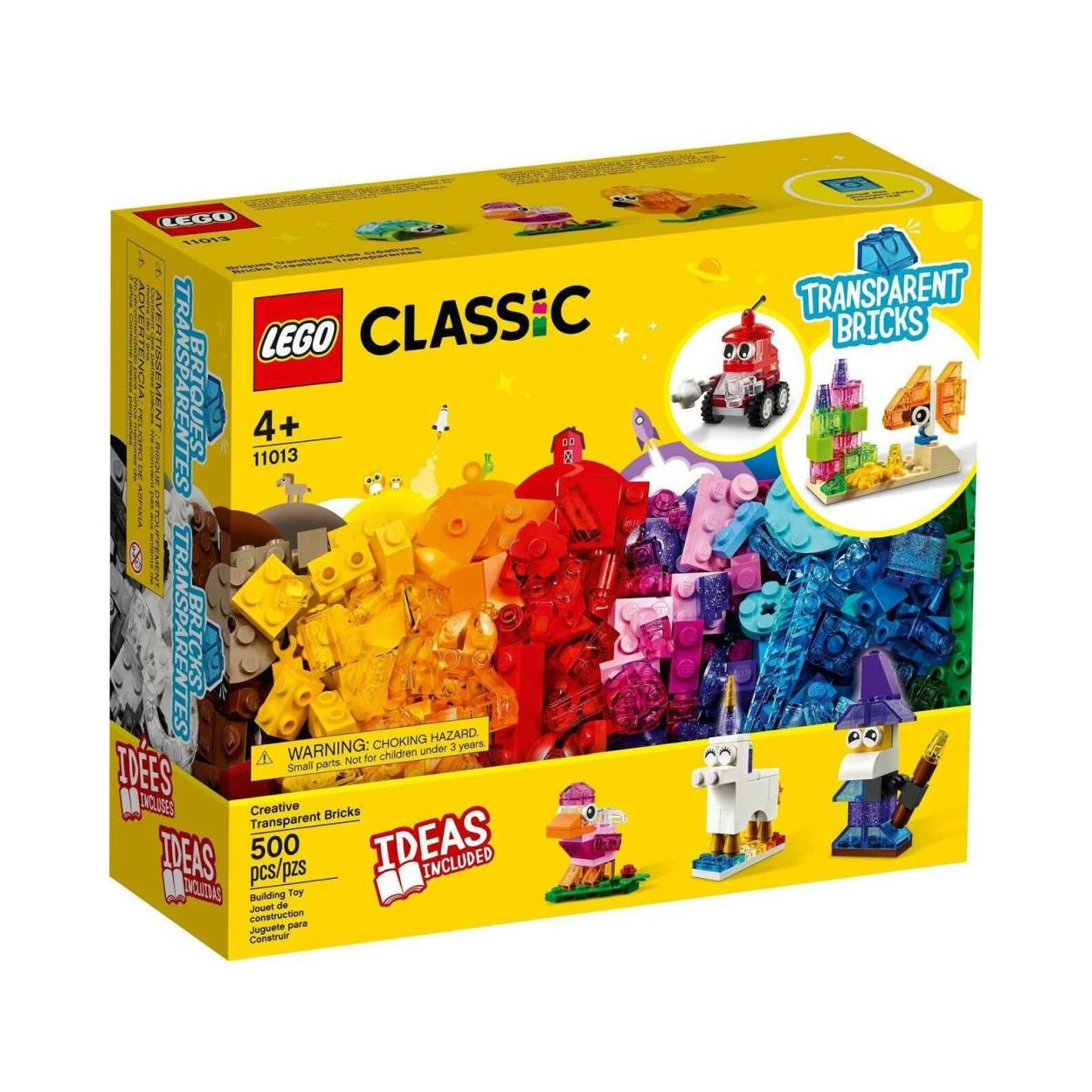 LEGO® Classic: Kreativa Transparenta Byggklossar (11013)