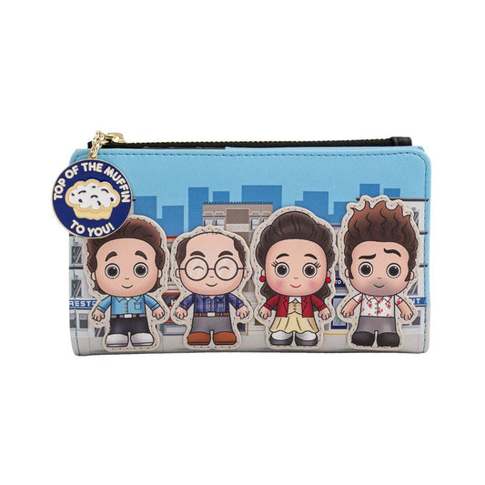 Loungefly Seinfeld - Chibi City Flap Wallet