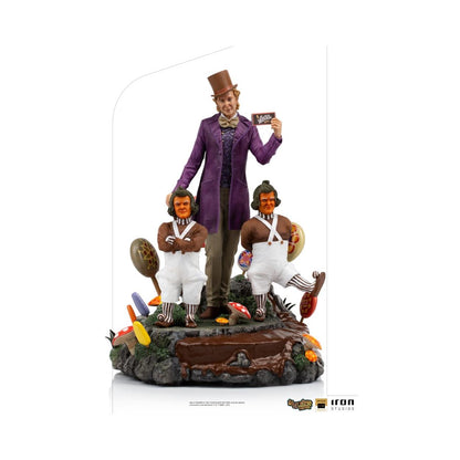 Iron Studios Deluxe: Willy Wonka Staty (1/10)