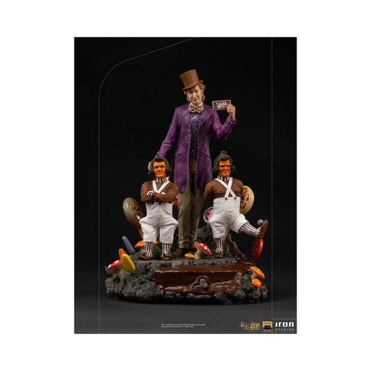 Iron Studios Deluxe: Willy Wonka Staty (1/10)