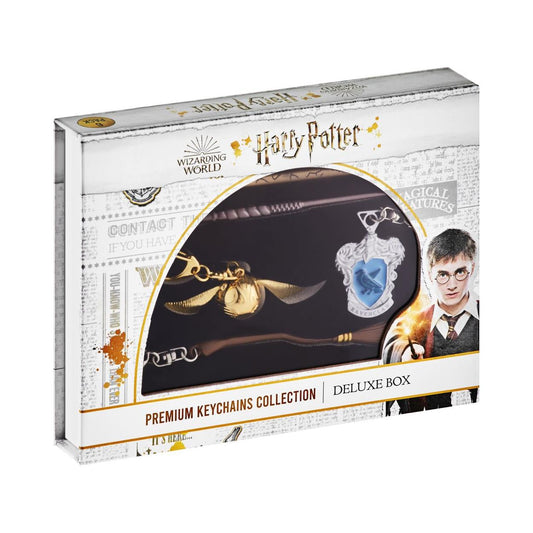 Harry Potter Metallnyckelringar - 6 Pack Deluxe