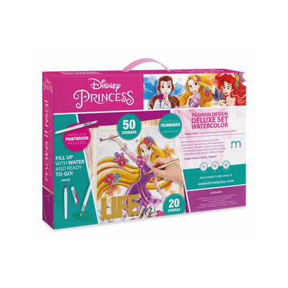 Make it Real Disney Princess: Mode Design Deluxe Set Vattenfärg (4252)