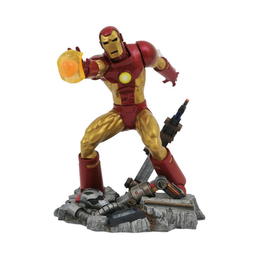 Iron Man PVC Statue - Diamond Marvel Gallery Comic (23 cm)