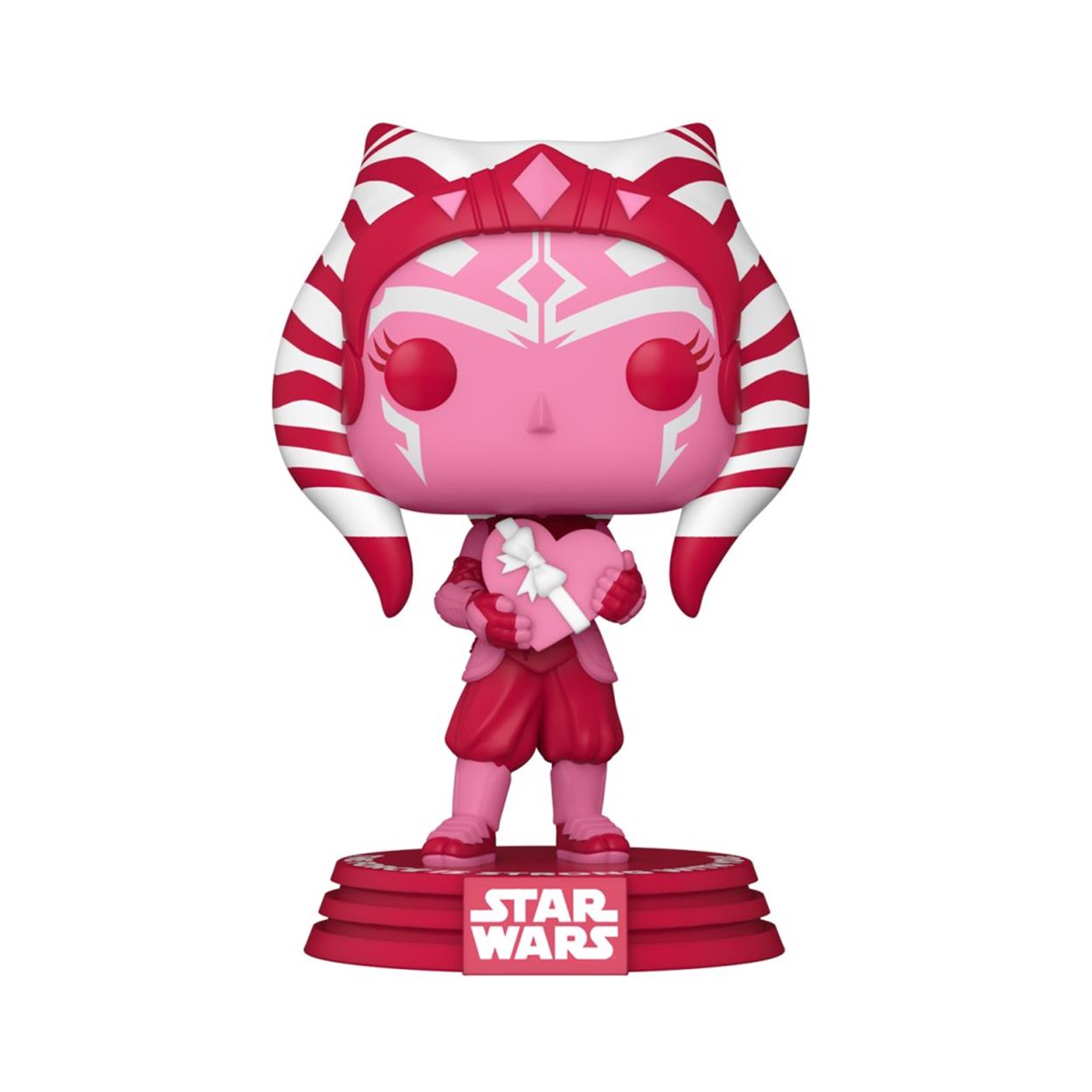 Funko Pop! Star Wars: Valentines S2 - Ahsoka #496 Bobble-Head Figur