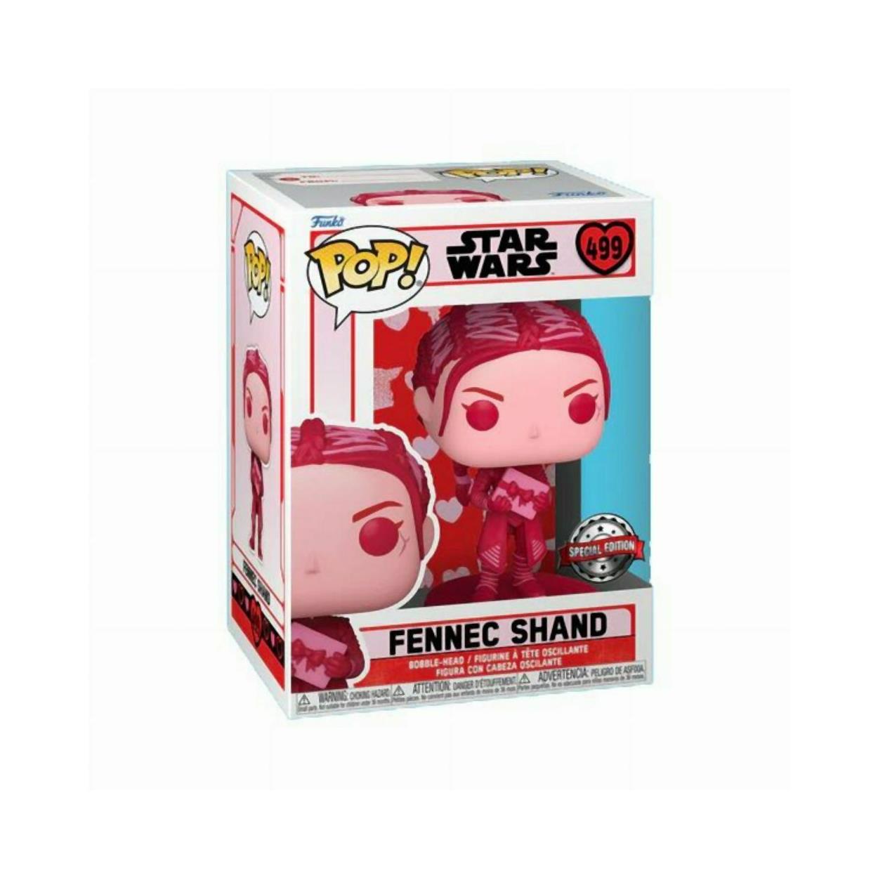 Funko Pop! Star Wars: Valentines S2 - Fennec Shand (Special Edition) #499