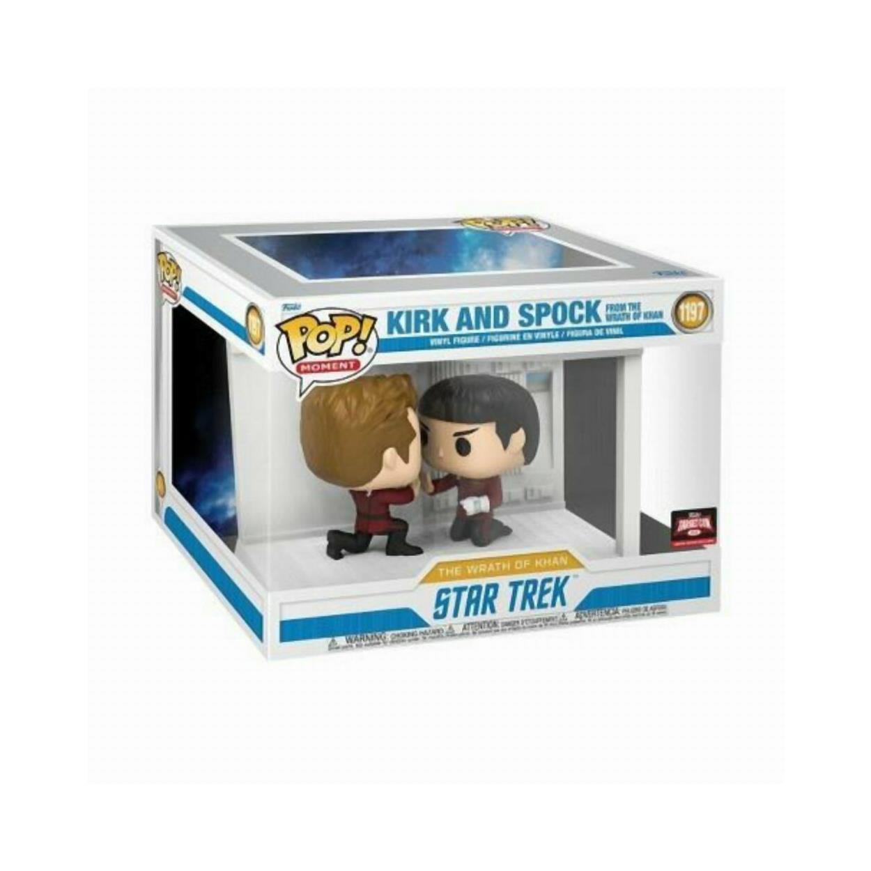 Funko Pop! Moments: Star Trek: Wrath of Khan - Kirk och Spock (Special Edition) #1197 Vinyl Figur