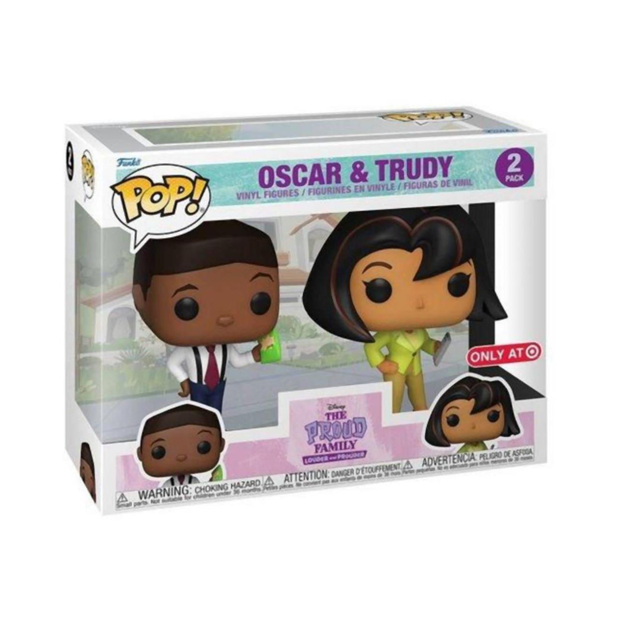 Funko Pop! 2-Pack Disney: The Proud Family Louder and Prouder - Oscar och Trudy (Special Edition)