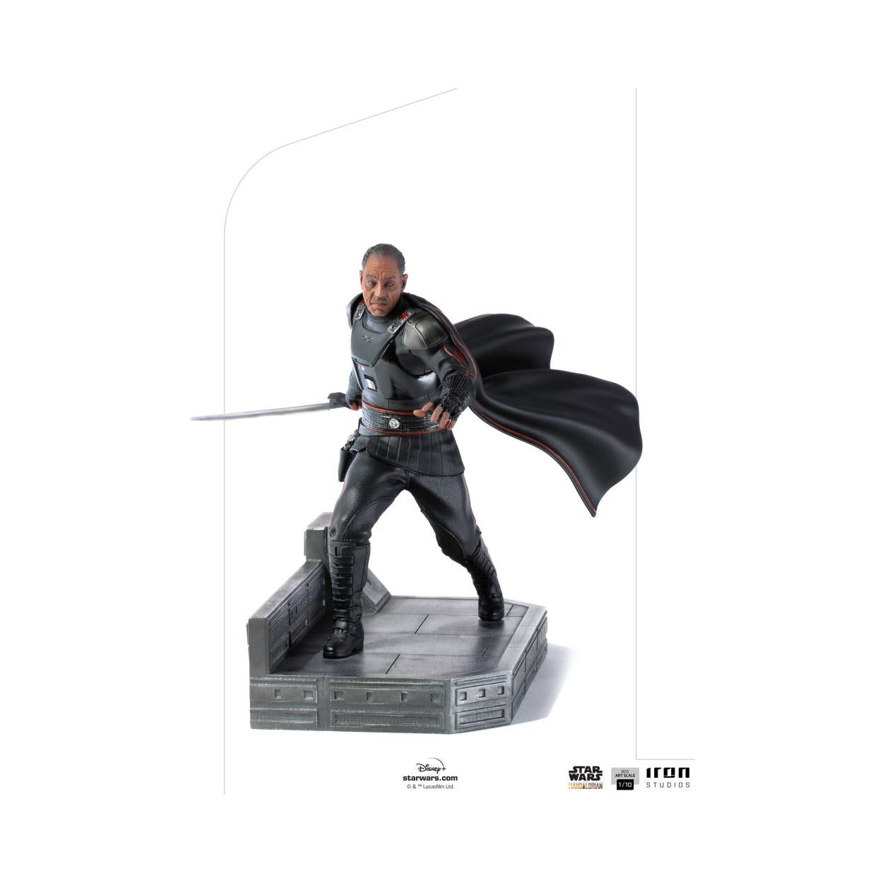 Iron Studios BDS: Disney Star Wars The Mandalorian Moff Gideon Staty (1/10)