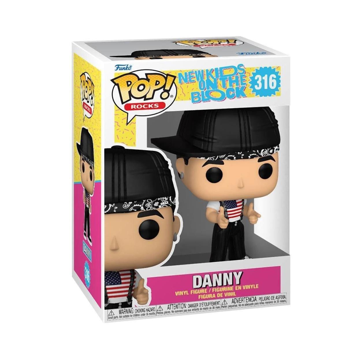 Funko Pop! Rocks: New Kids on the Block - Danny #316 Vinyl Figur