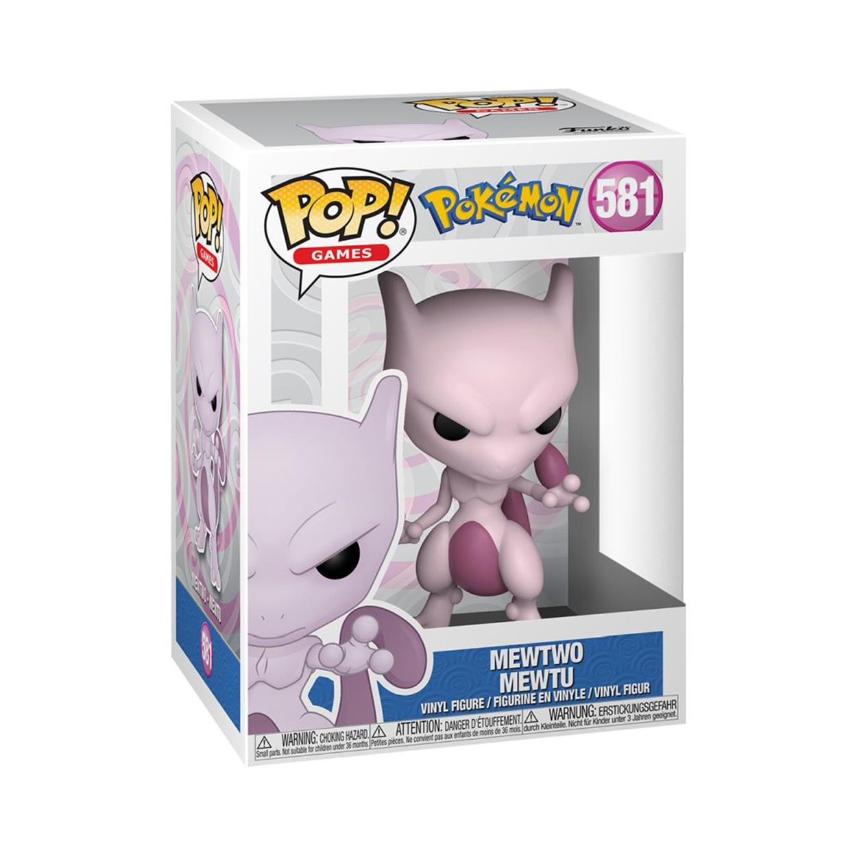 Funko Pop! Pokémon - Mewtwo #581 Vinyl Figur