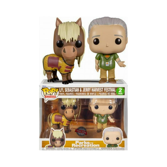 Funko Pop! 2-Pack: Parks and Recreation - Li'l Sebastian & Jerry