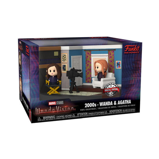 Funko Pop! Mini Moments: WandaVision - 2000s - Wanda och Agatha (Special Edition)