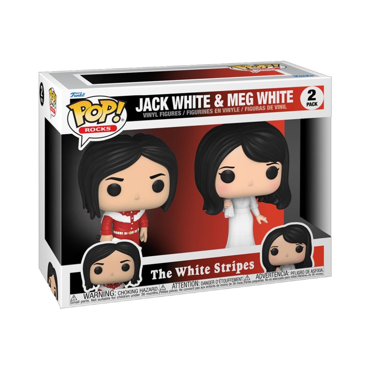 Funko Pop! 2-Pack Rocks: The White Stripes - Jack White och Meg White