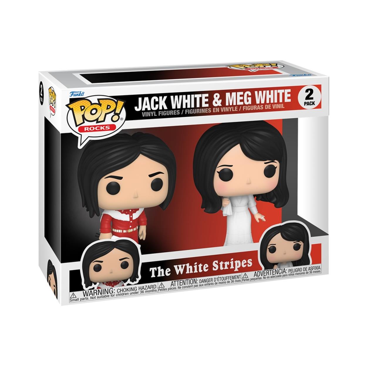 Funko Pop! 2-Pack Rocks: The White Stripes - Jack White och Meg White