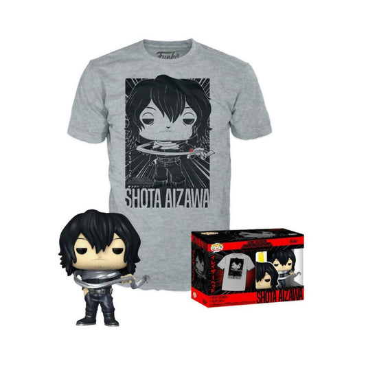 Funko Pop! My Hero Academia - Shota Aizawa Vinylfigur och T-shirt (M)